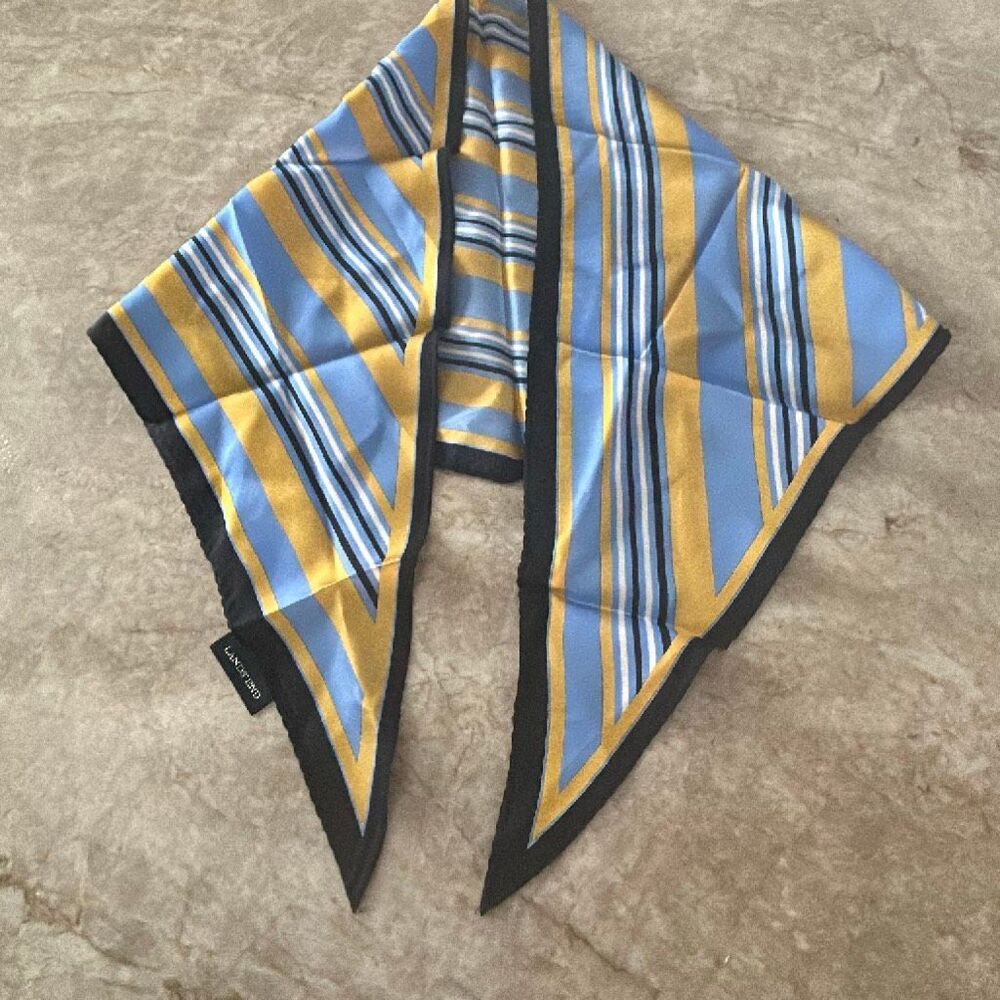 Lands End Silk Scarf
